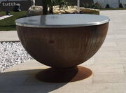 Halbkugelboden / Klöpperboden, flacher Boden